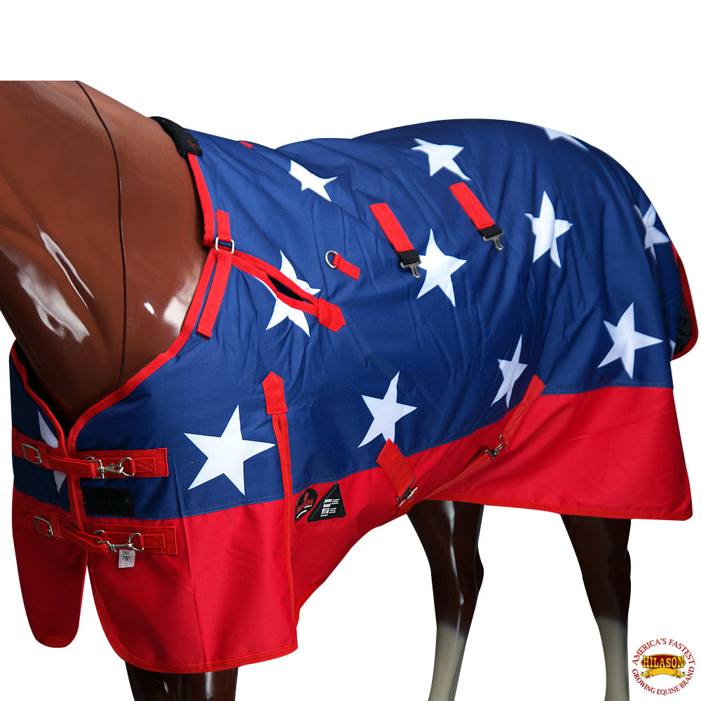 HILASON 600D Winter Waterproof Miniature Horse Turnout Blanket
