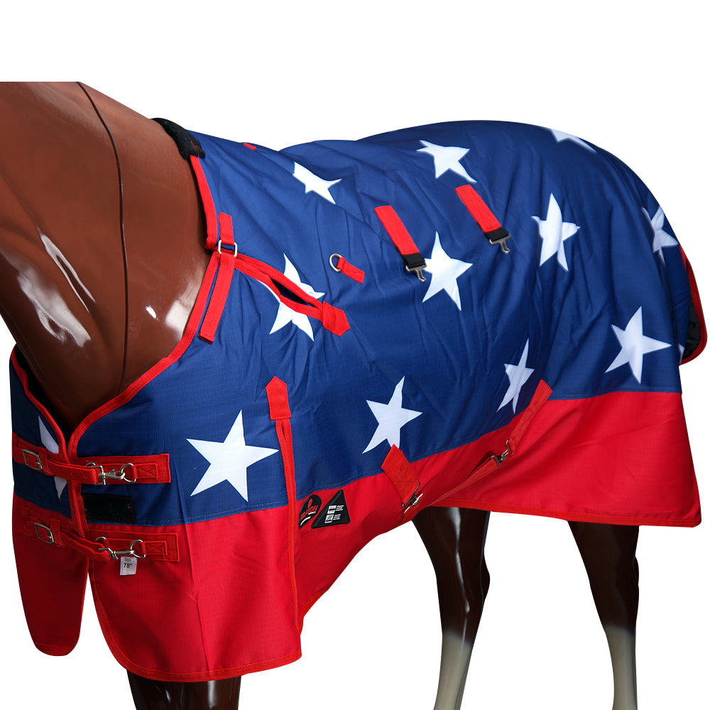 HILASON 600D Winter Waterproof Pony Horse Turnout Blanket