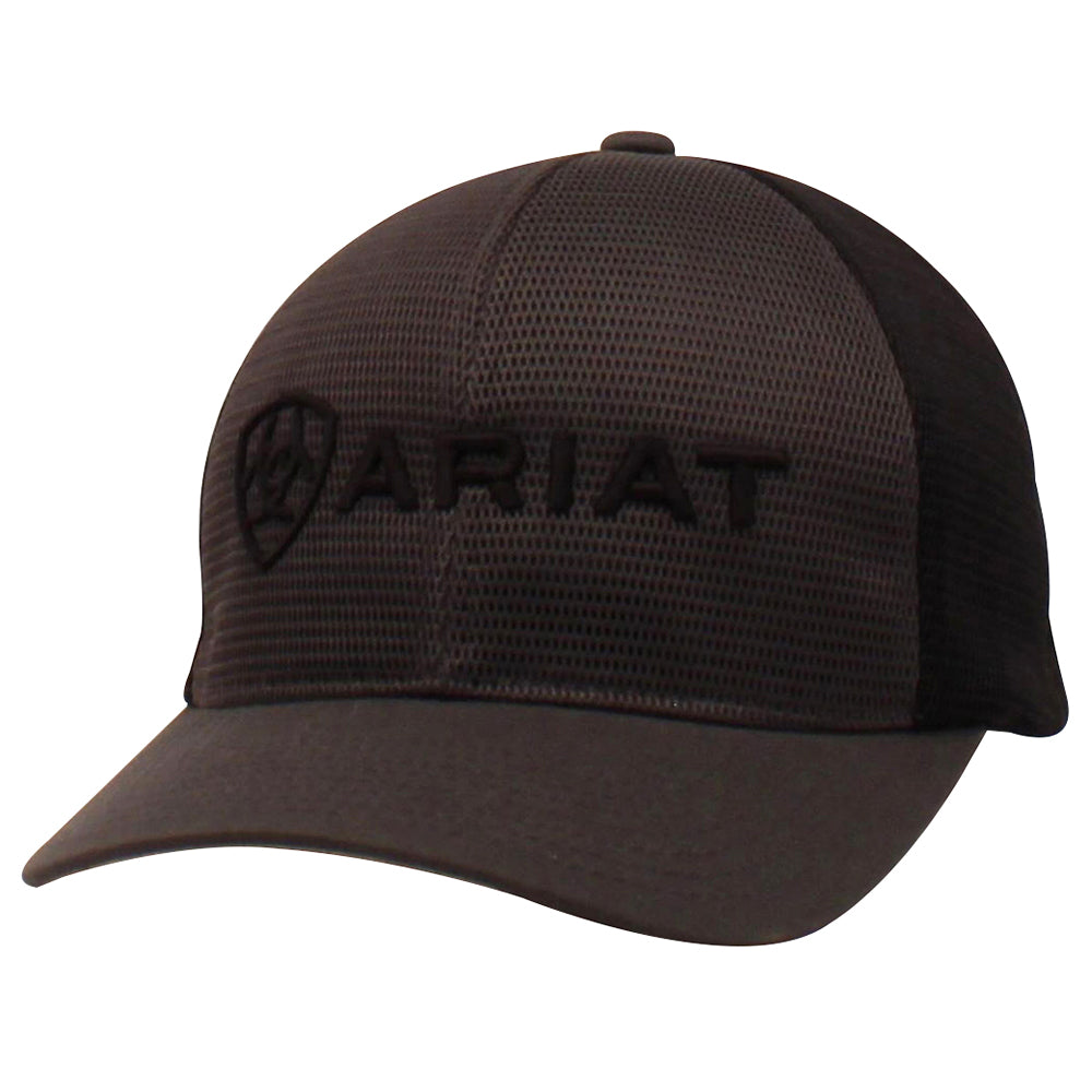 Ariat Logo Charcoal Black Hats Cap