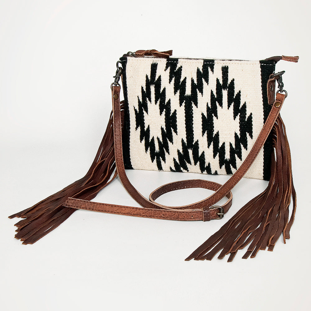 American Darling Cross Body Saddle Blanket Genuine Leather Women Bag Western Handbag Purse