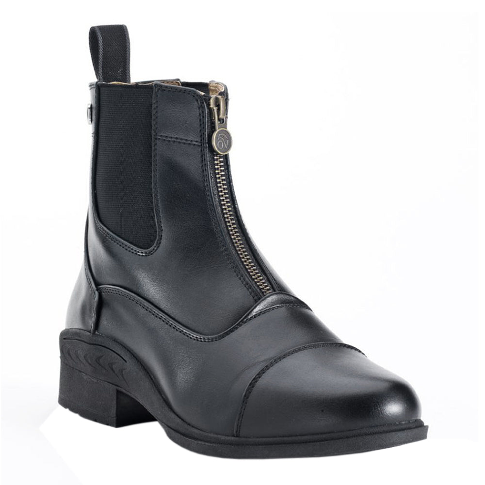 Ovation Quantum Zip Paddock Ladies synthetic leather Shoes Black