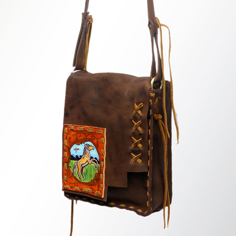 American Darling Cross Body Full Grain Genuine Leather Western Women Bag Handbag Purse | Crossbody for Cute