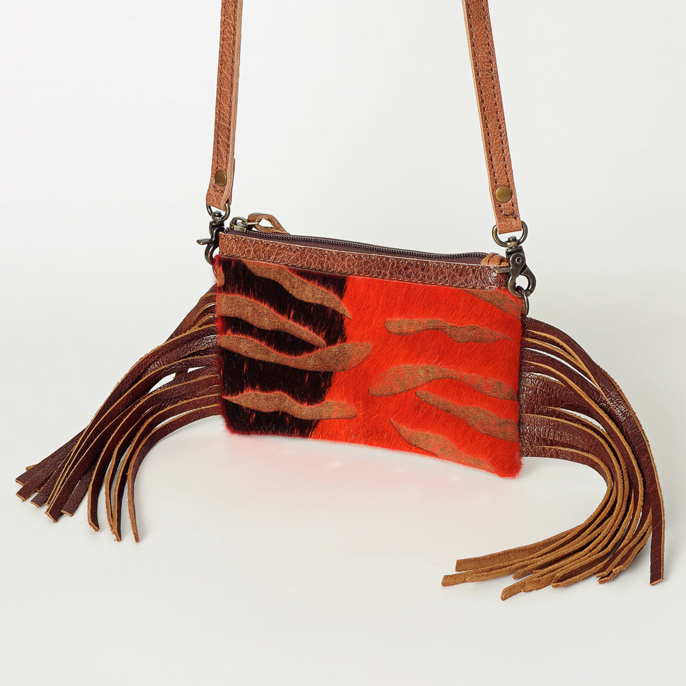 American Darling Small Crossbody Hair On Genuine Leather Western Women Bag Handbag Purse | for Cute