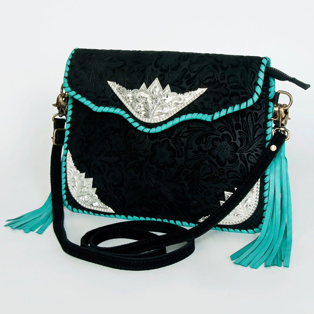 American Darling Crossbody Embossed Genuine Leather Western Women Bag Handbag Purse | for Cute