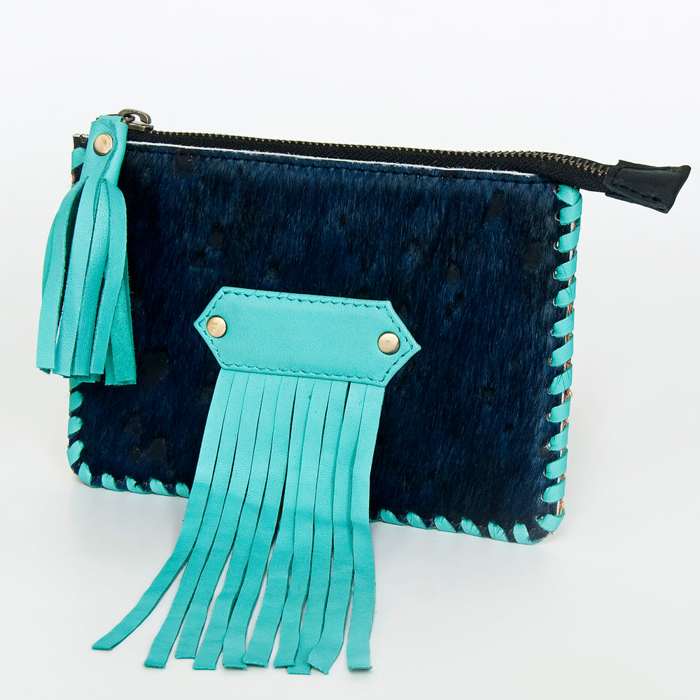 American Darling Coin Purse Hair On Genuine Leather Western Women Bag | Handbag Wallet Purses