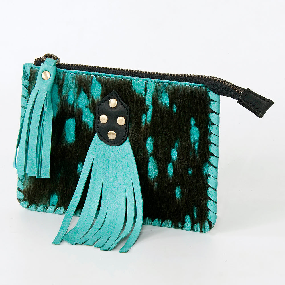 American Darling Coin Purse Hair On Genuine Leather Western Women Bag | Handbag Wallet Purses