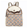OHLAY Backpack Hand Tooled Upcycled Canvas Hair-On Genuine Leather Women Bag Western Handbag Purse Womens Handbags