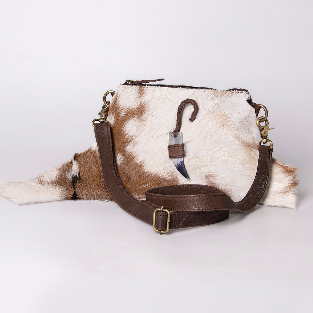 American Darling Cross Body Hair-On Genuine Leather Western Women Bag | Pink Handbag Purse Crossbody for Cute