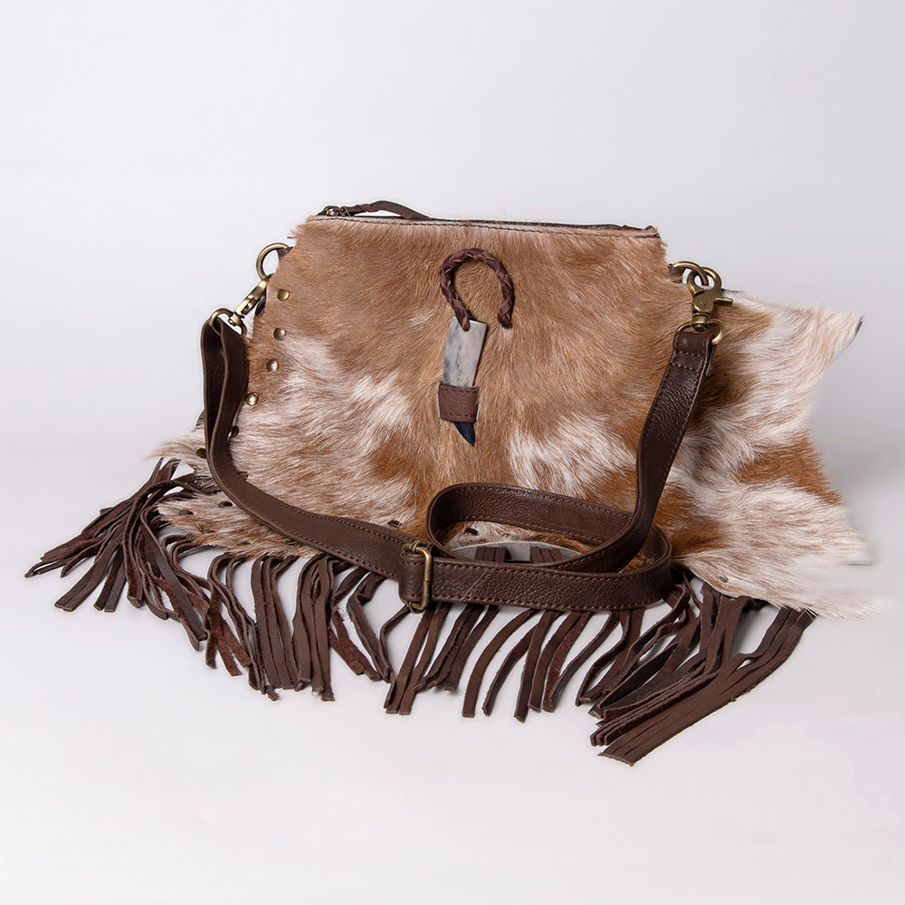 American Darling Cross Body Hair-On Genuine Leather Western Women Bag | Pink Handbag Purse Crossbody for Cute