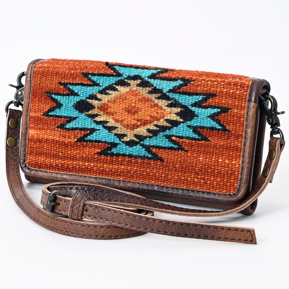 American Darling Wallet Hand Tooled Genuine Leather Western Women Bag | Handbag Purse Wristlet Travel Clutch