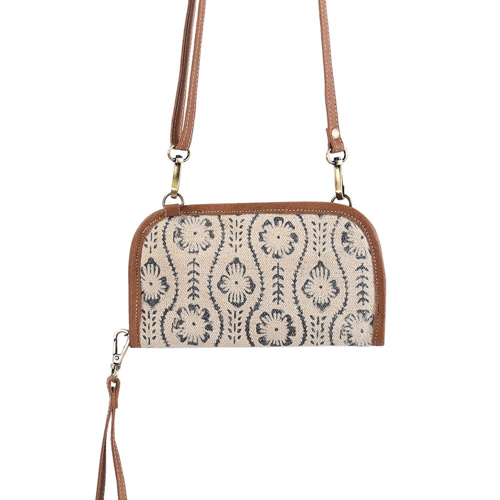 OHLAY Cross Body Upcycled Wool Genuine Leather Women Bag Western Handbag Purse Womens Handbags Belt for Canvas Purses Summer