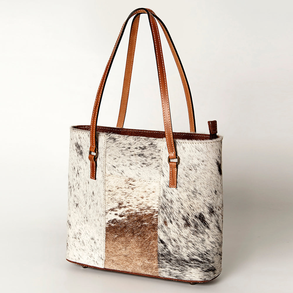 American Darling Tote Hand Tooled Hair-On Genuine Leather Western Women Bag Handbag Purse | Travel Bags College Casual