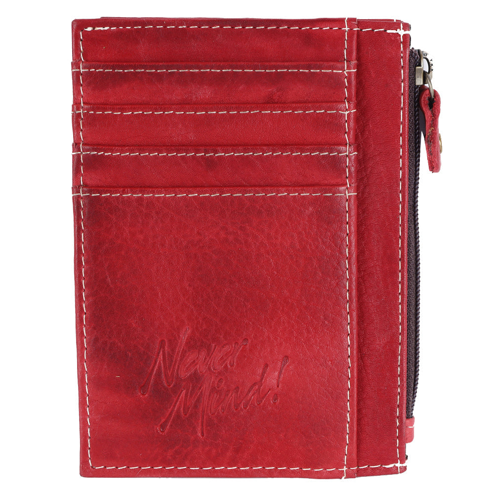 Never Mind Nmbgm130B Wallet Vintage Handmade Genuine Cowhide Leather Women Bag WesternåÊHandbagåÊPurse