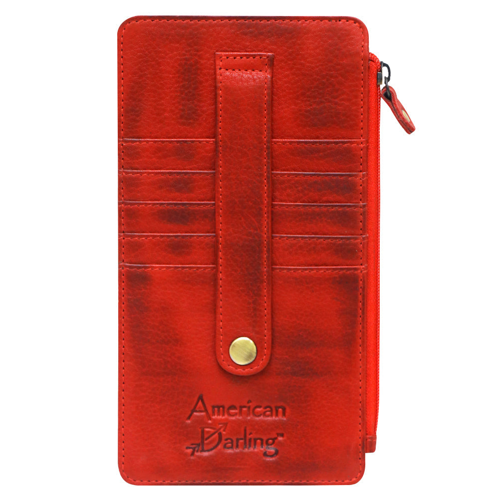 Never Mind Nmbgm132B Wallet Vintage Handmade Genuine Cowhide Leather Women Bag WesternåÊHandbagåÊPurse