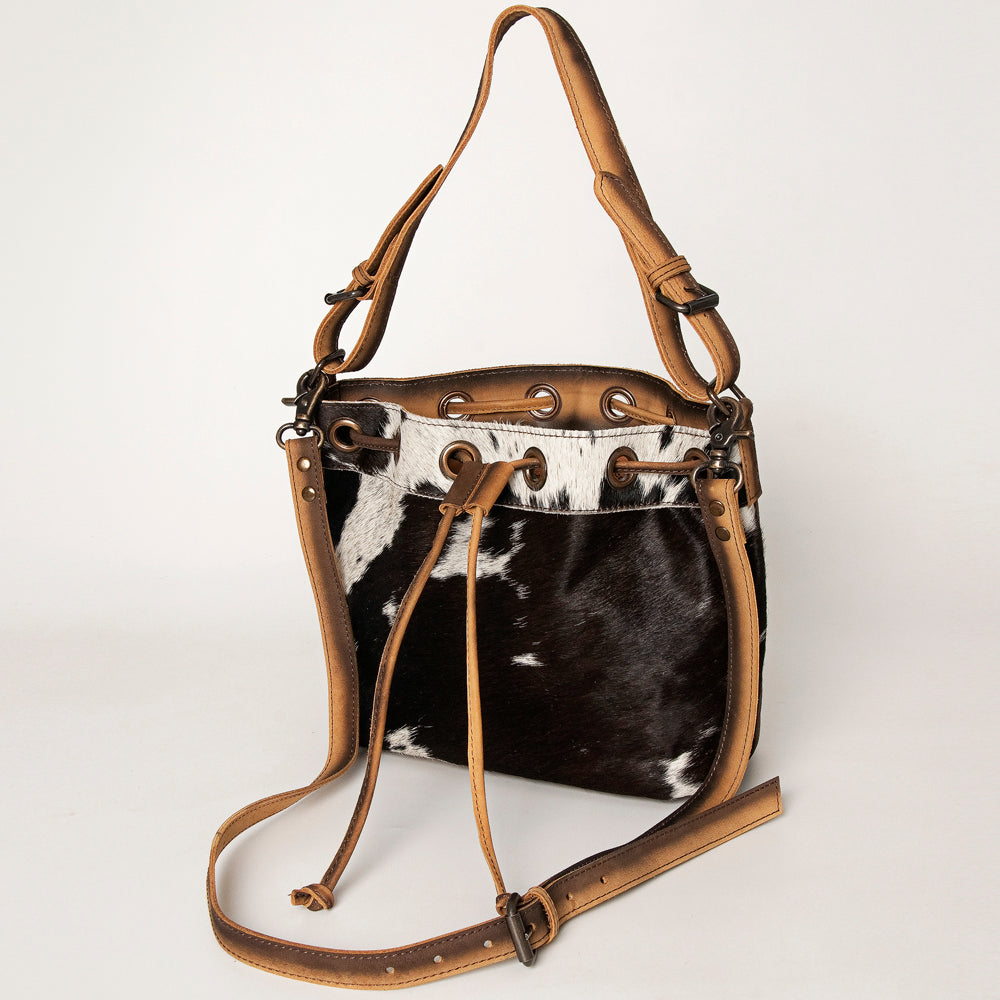 American Darling Hobo Hair-On Genuine Leather Western Women Bag | Handbag Purse Bags for Wallet Cute