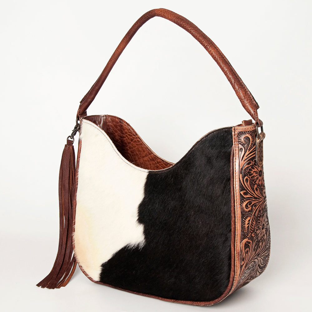 American Darling ADBG928 Hobo Hand Tooled Genuine Leather Women Bag Western Handbag Purse
