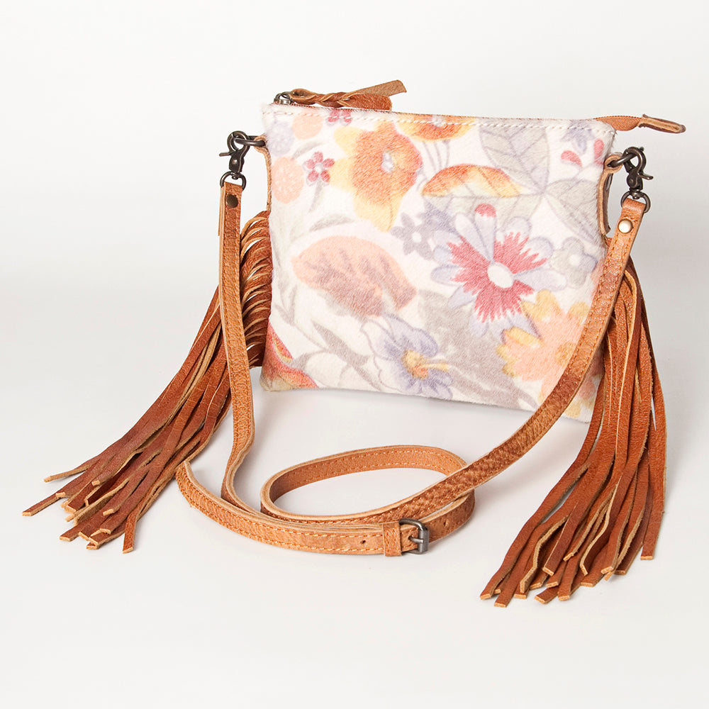 American Darling Small Crossbody Hair-On Genuine Leather Western Women Bag Handbag Purse | for Cute