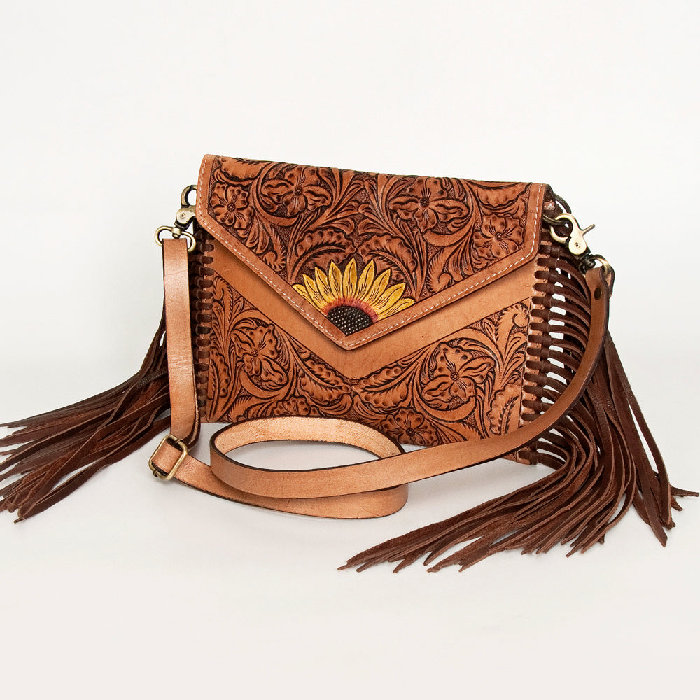 American Darling Clutch Hand Tooled Genuine Leather Western Women Bag Handbag Purse | Purses for Cute