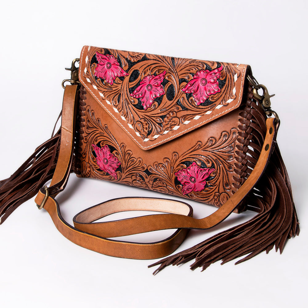 American Darling Clutch Hand Tooled Genuine Leather Western Women Bag Handbag Purse | Purses for Cute
