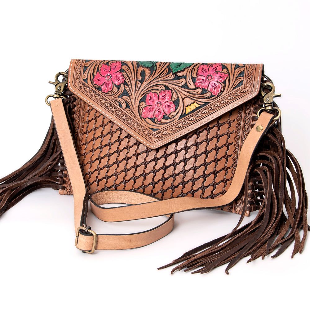 American Darling Clutch Hand Tooled Genuine Leather Western Women Bag Handbag Purse | Purses for Cute