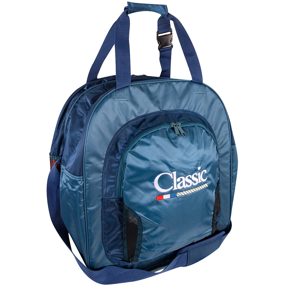Classic Equine Horse Super Deluxe Rope Bag Ocean Navy
