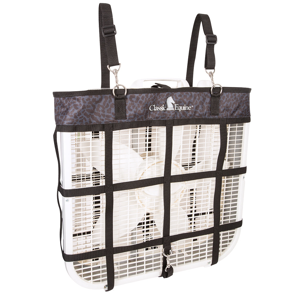 Classic Equine H. Box Fan Bag Black Leopard – Hilason – uhorsewestern