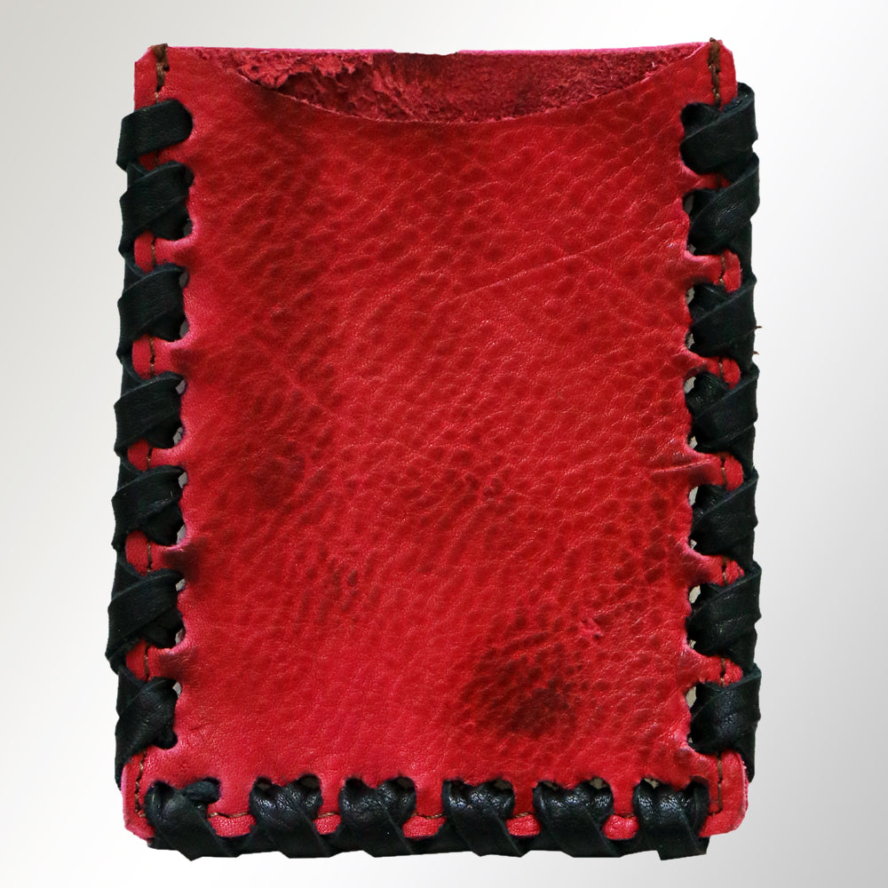 American Darling Card Holder Full Grain Genuine Leather | Business Credit Sports Slim Debit