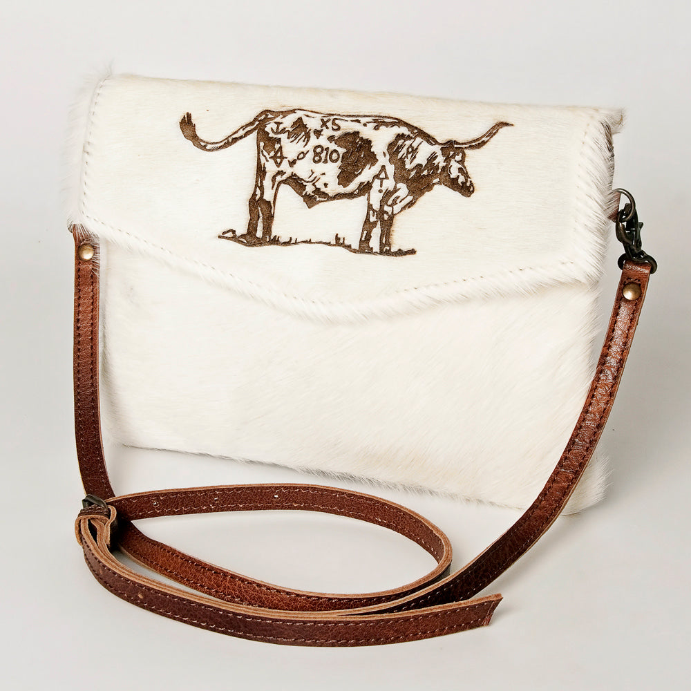 American Darling Envelope Hair-On Genuine Leather Western Women Bag Handbag Purse | for Cute