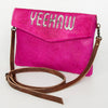 American Darling Envelope Hair-On Genuine Leather Western Women Bag Handbag Purse | for Cute