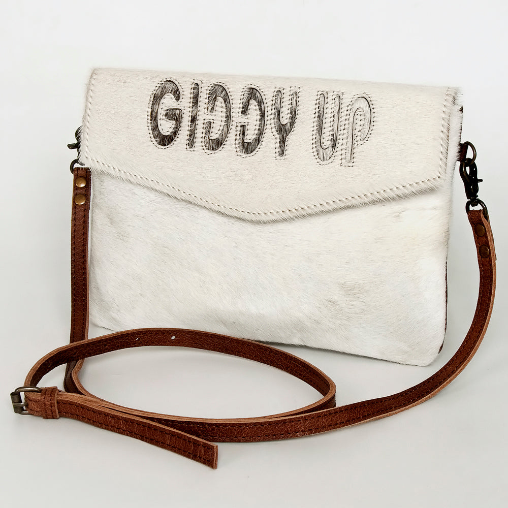 American Darling Envelope Hair-On Genuine Leather Western Women Bag Handbag Purse | for Cute