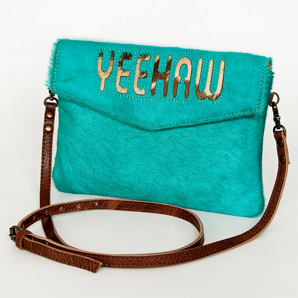 American Darling Envelope Hair-On Genuine Leather Western Women Bag Handbag Purse | for Cute