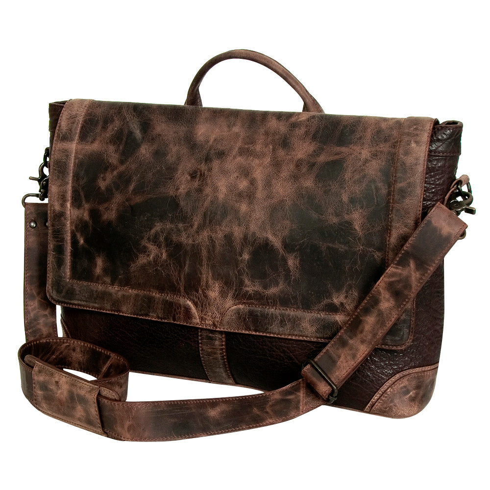 Never Mind Nmbgz134 Briefcase Vintage Handmade Genuine Cowhide Leather Women Bag WesternåÊHandbagåÊPurse
