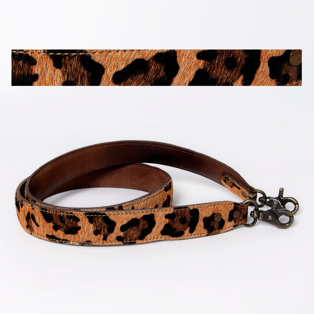 American Darling ADBT143A Hair-On Genuine Leather Crossbody Handle Strap For Bags