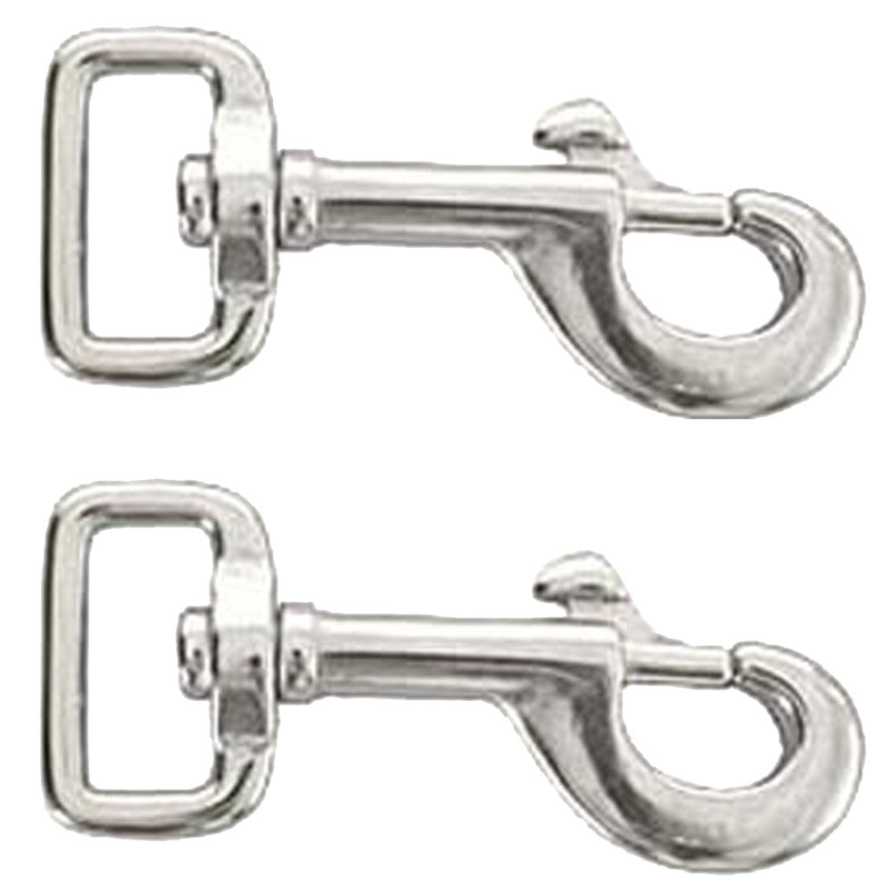 HIlason 1 Inch X 3 1/4 Die Cast Bolt Snap Nickel Plated