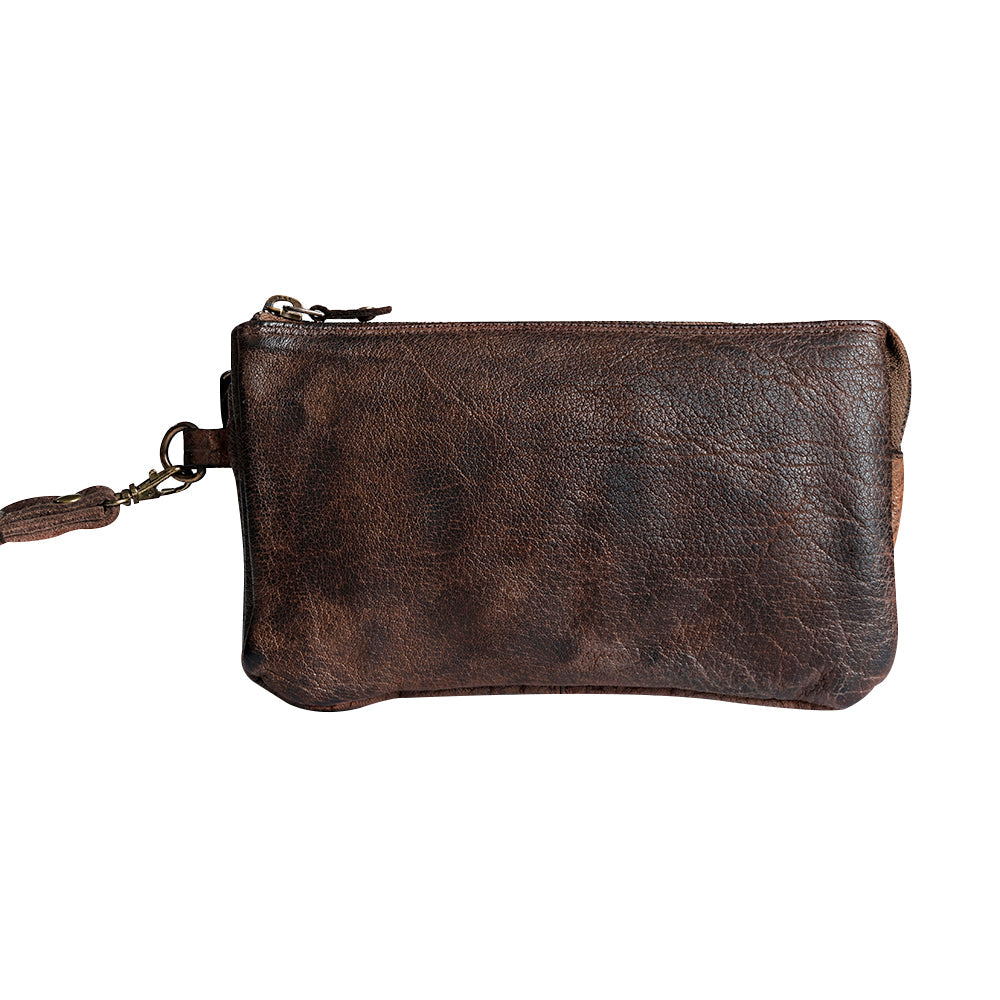 Never Mind Nmbgm122B Clutch Vintage Handmade Genuine Cowhide Leather Women Bag WesternåÊHandbagåÊPurse