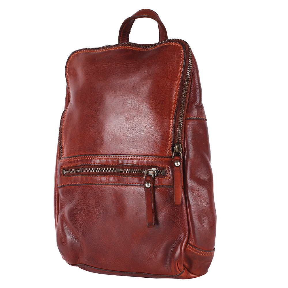 Spaghetti Western Swc402Cg Backpack Vintage Handmade Drum Dyed Genuine European Cowhide Leather Women Bag WesternåÊHandbagåÊPurse