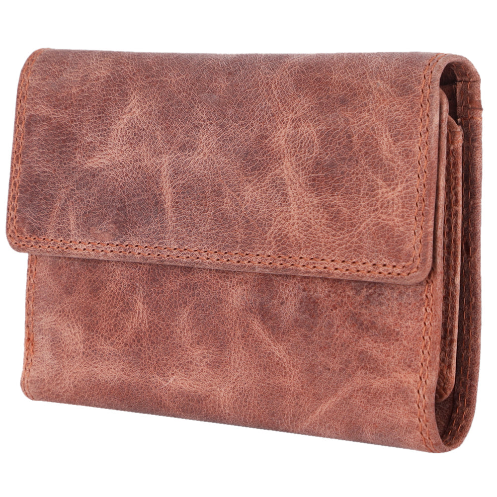 Spaghetti Western Swc459Org Wallet Vintage Handmade Drum Dyed Genuine European Cowhide Leather Women Bag WesternåÊHandbagåÊPurse