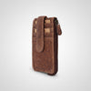 Spaghetti Western Swc456Brn Wallet Vintage Handmade Drum Dyed Genuine European Cowhide Leather Women Bag Western Handbag Purse