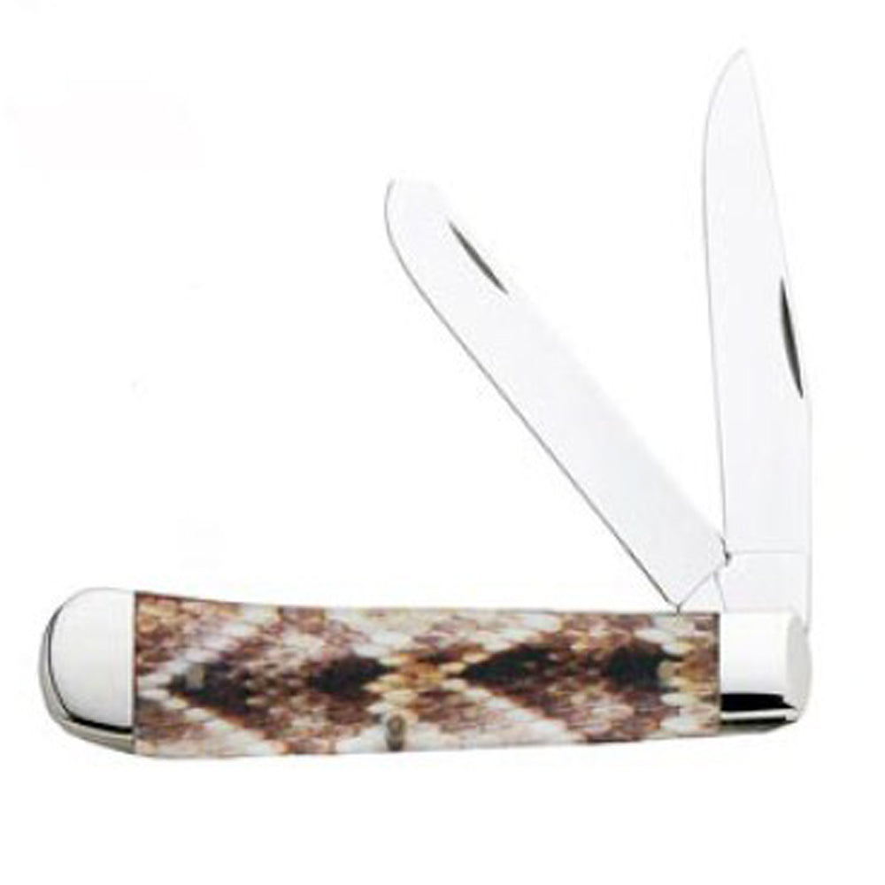 Circle Sh Cutlery Stainless Steel 4.5 In Trapper Style Pocket Knife