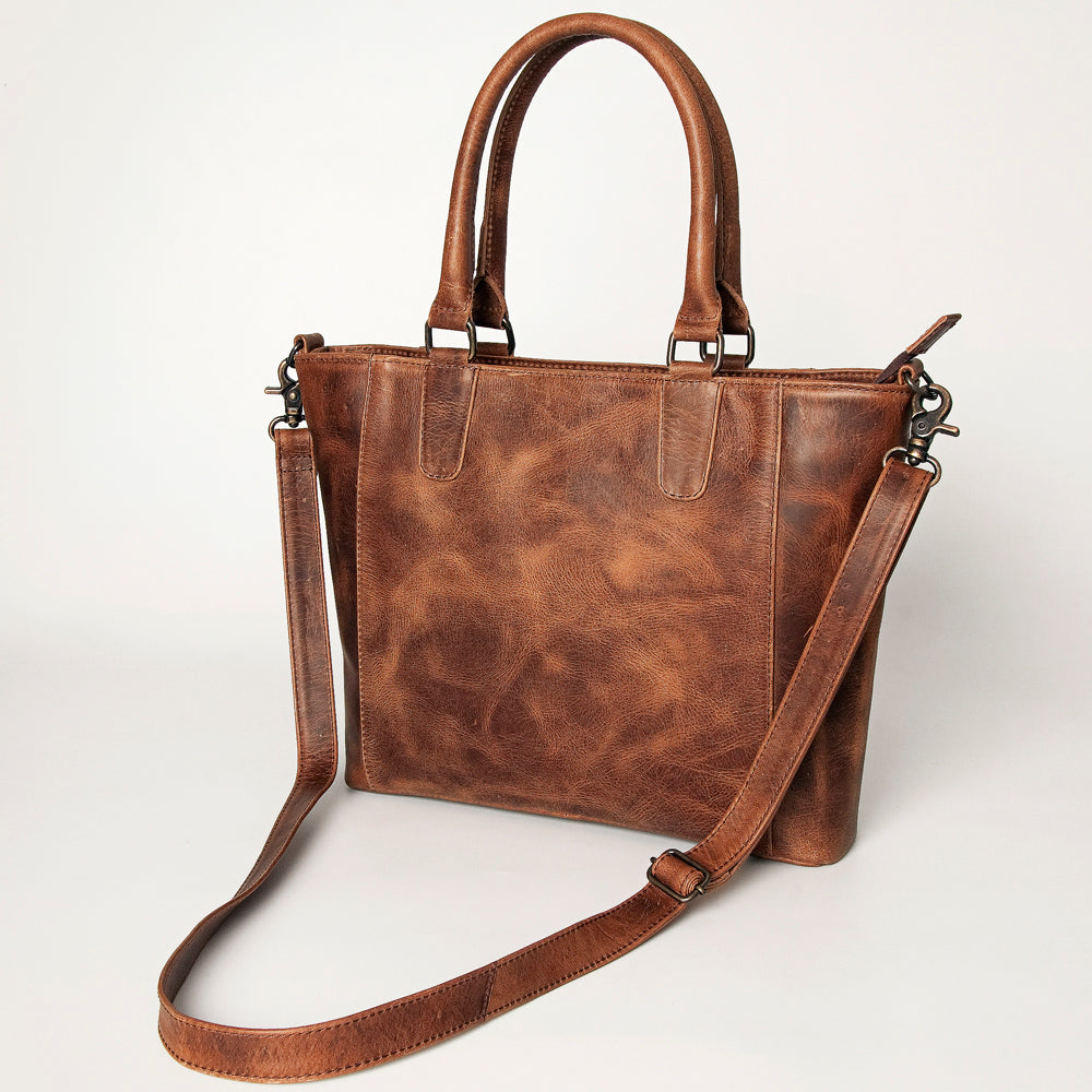 American Darling Tote Full Grain Genuine Leather Western Women Bag Handbag Purse | Travel Bags College Casual