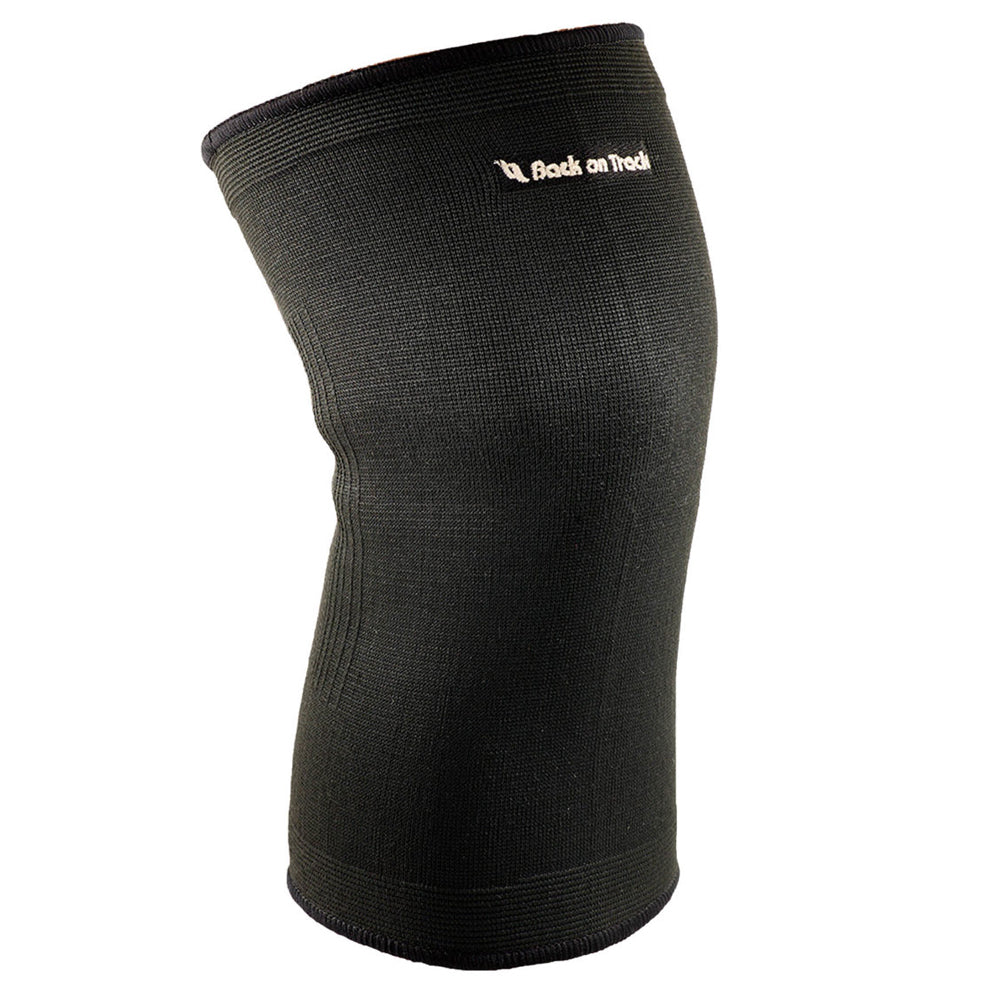 Medium Back On Track Therapeutic 2-Way Stretch Knee Brace Classic Line Black