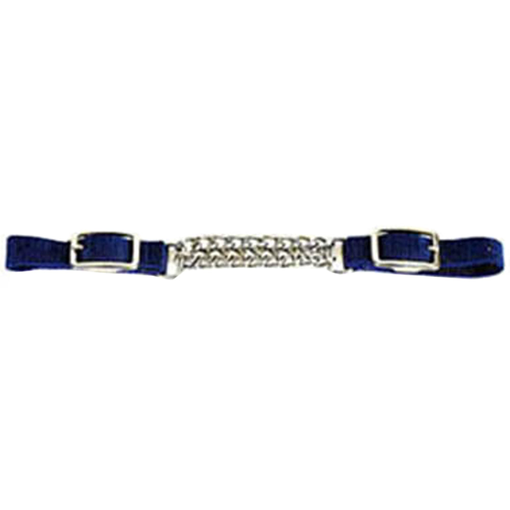 3/4"X19" Hilason Poly Strap With Double Curb Chain