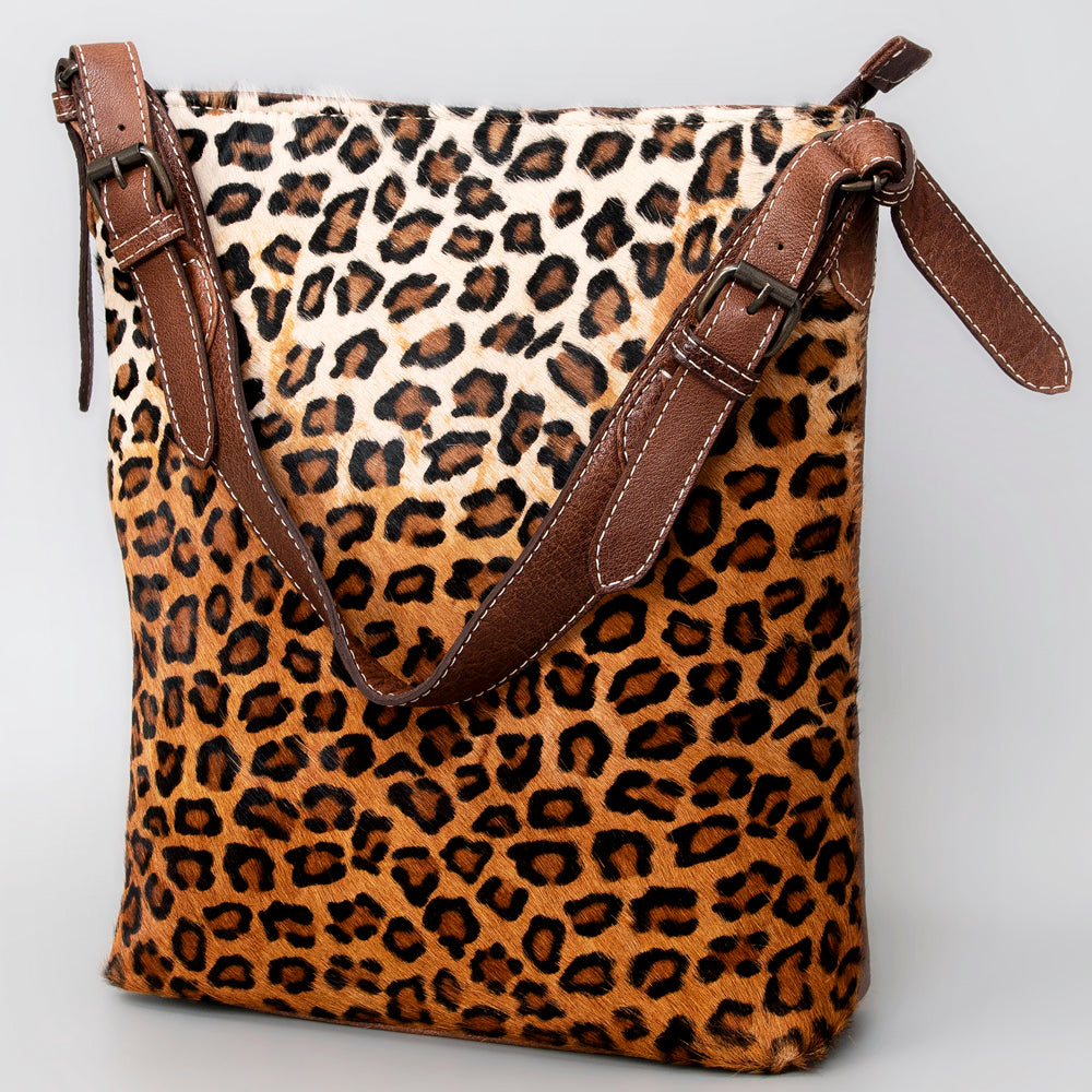 American Darling Women's Hobo Bag Western Hair-on Genuine Leather Handbag and Ladies Purse