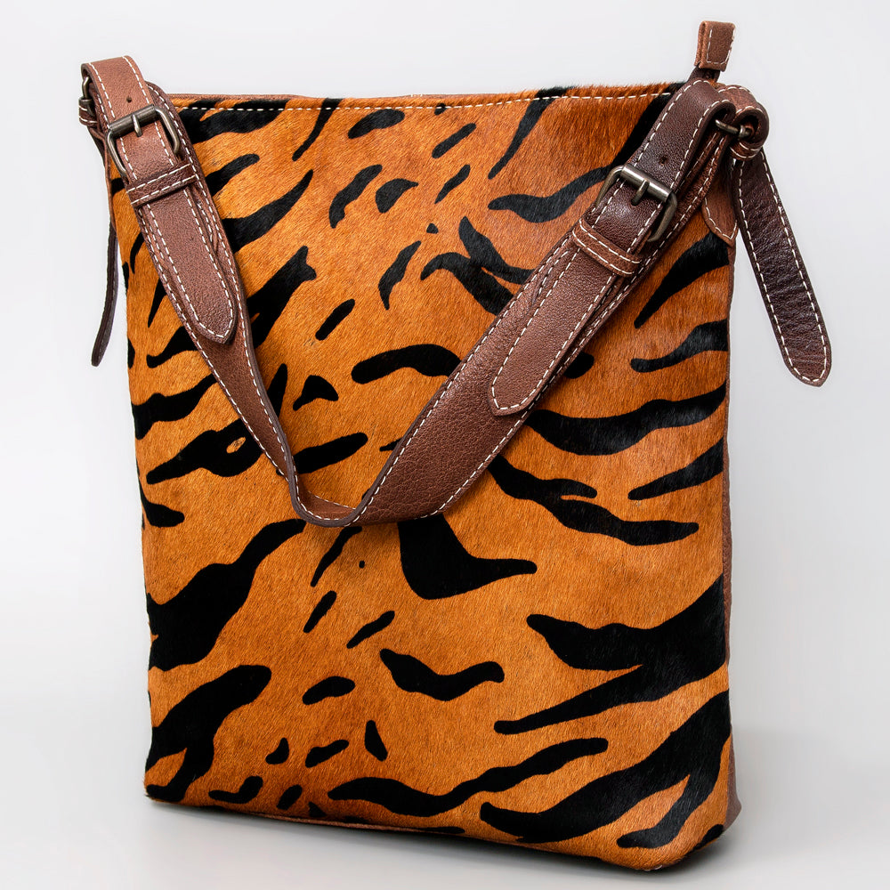 American Darling Women's Hobo Bag Western Hair-on Genuine Leather Handbag and Ladies Purse