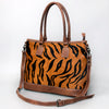 American Darling Women's Hobo Bag Western Hair-On Genuine Leather Handbag and Ladies Purse