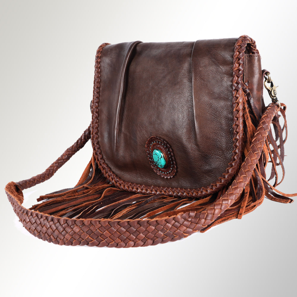 American Darling Cross Body Full Grain Leather Western Women Bag Handbag Purse | Crossbody for Cute