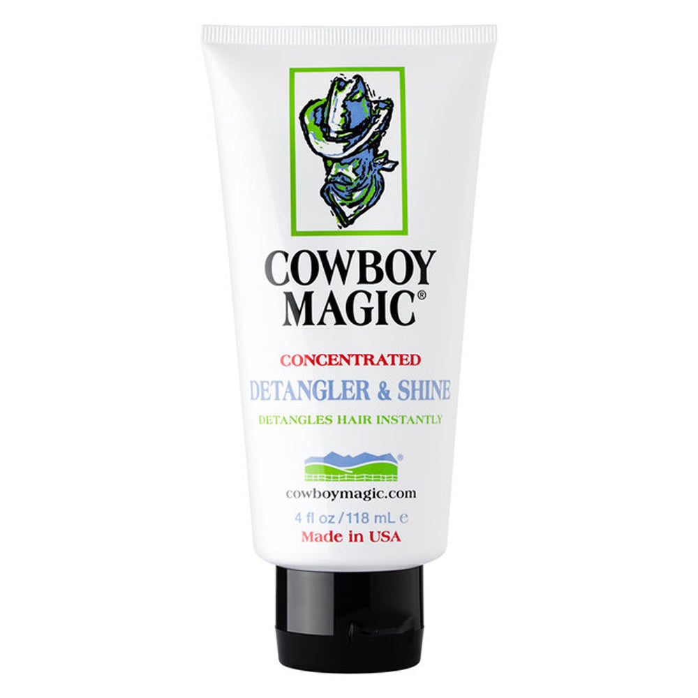 Cowboy Magic Horse Tail Hair Non Oily Detangler & Shine 4Oz