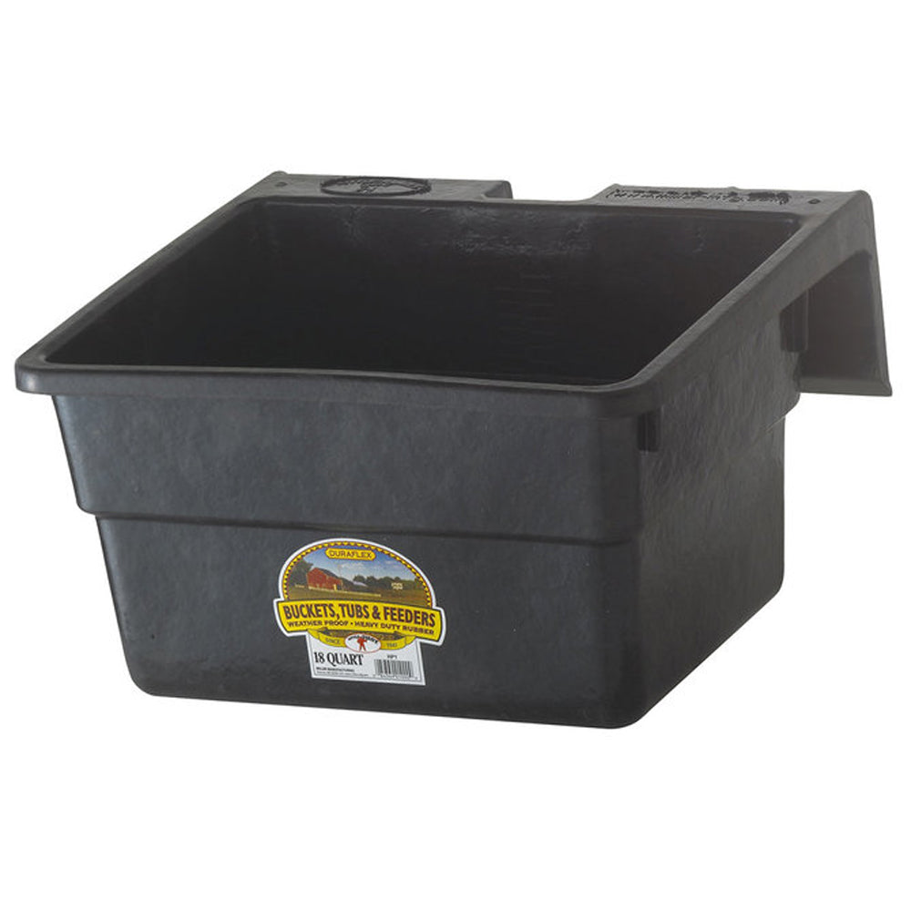 HOOK OVER FEEDER RUBBER BK 18QT
