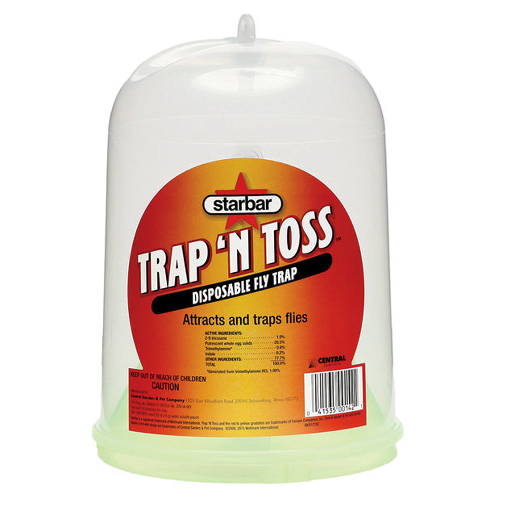 Starbar Trap N Toss Handy Disposable Fly Trap For Flies
