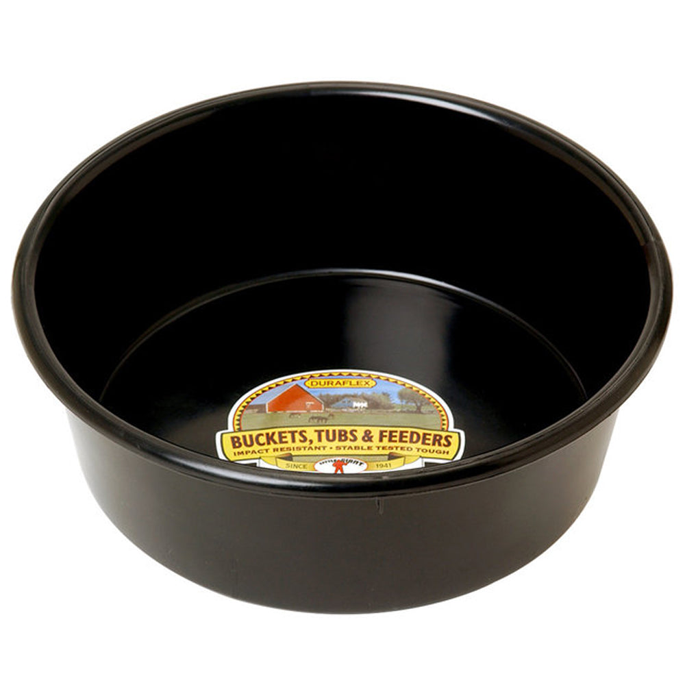 UTILITY PAN PLSTC 5QT BK